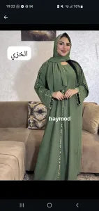 عباية اخضر عسكري