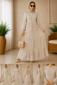 كسوة كريب مكرش بيج